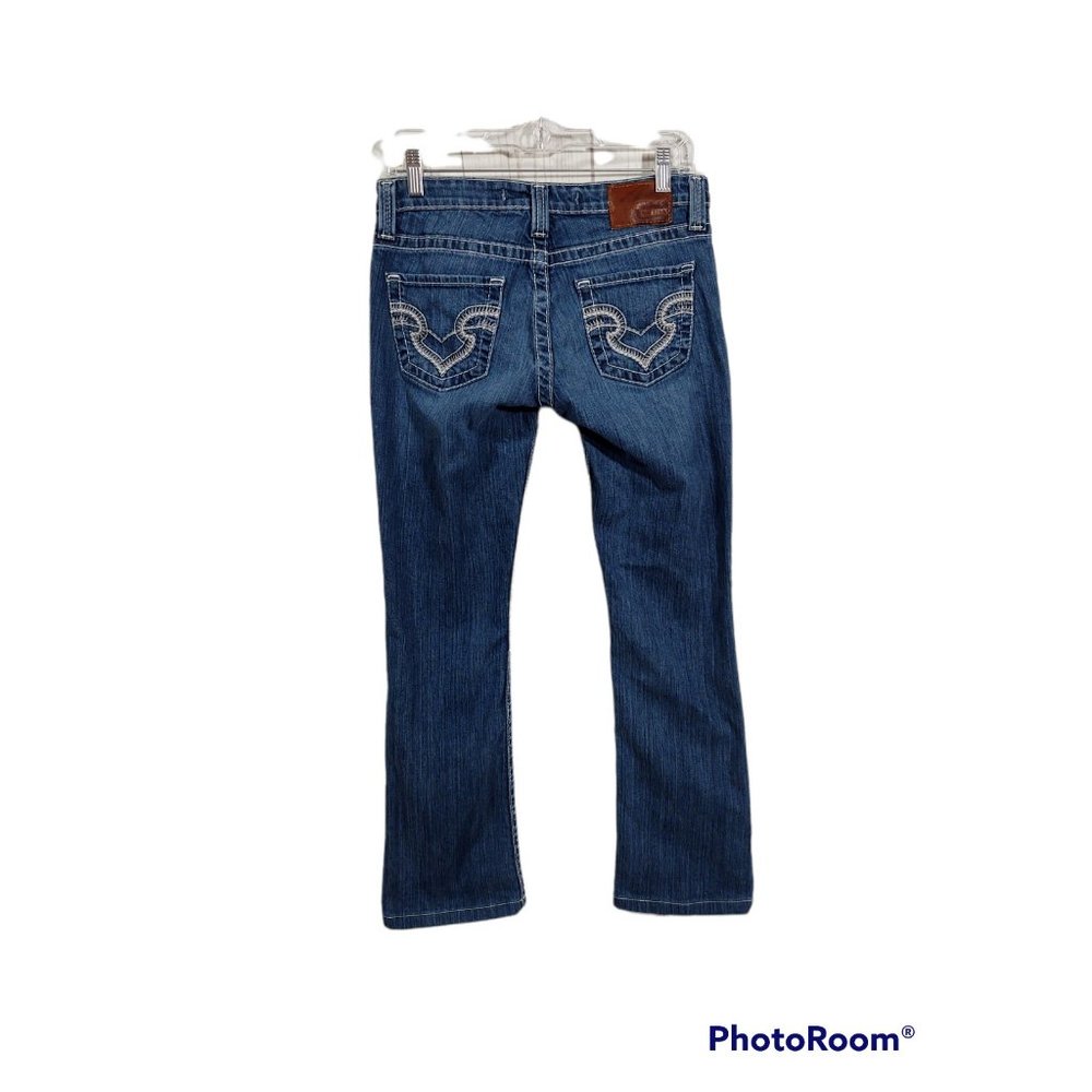 Big Star Jeans 28x29 Remy Boot Cut Low Rise Stretch Dark Wash